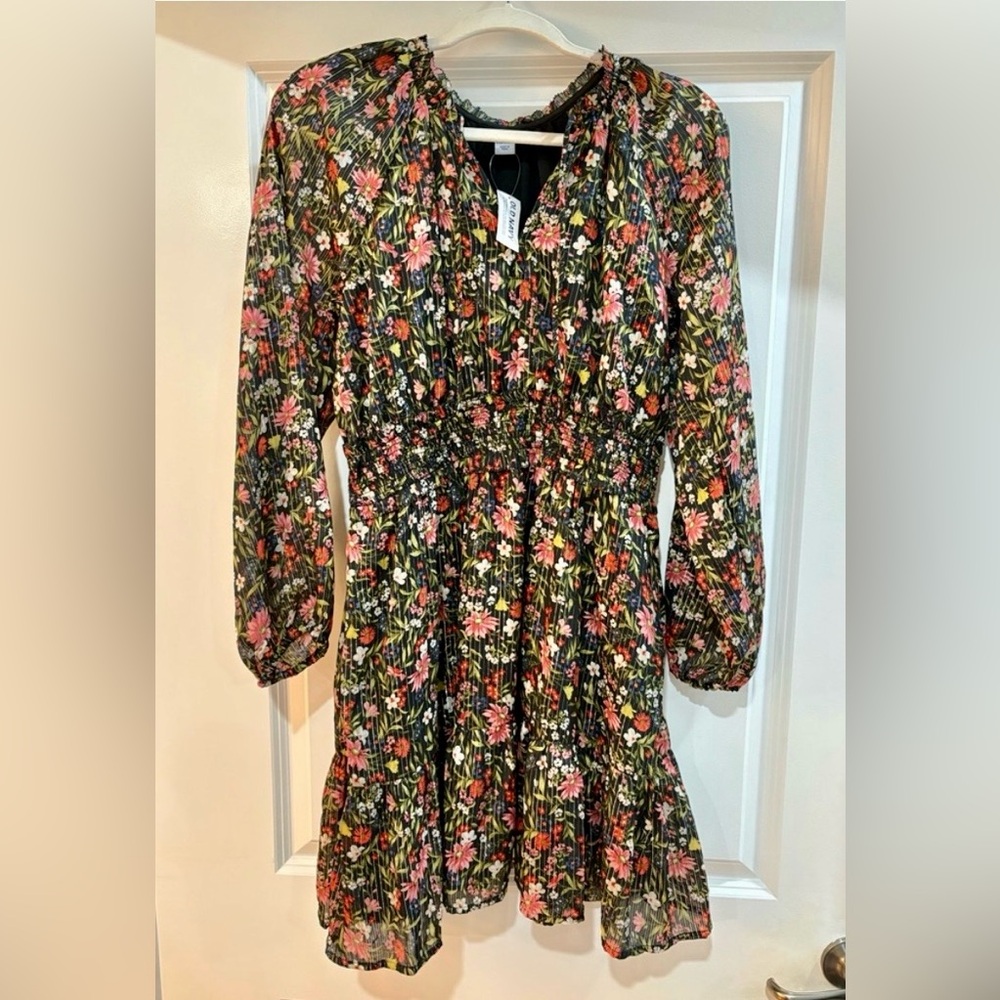 🌺NWT Old Navy Floral Long Sleeve Dress